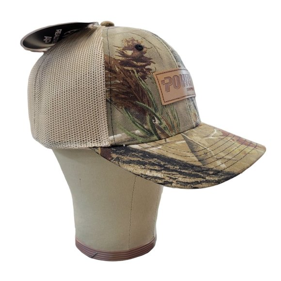 Power Equipment Mesh Camouflage Snapback Cap Realtree Camo Trucker Hat - Picture 5 of 9